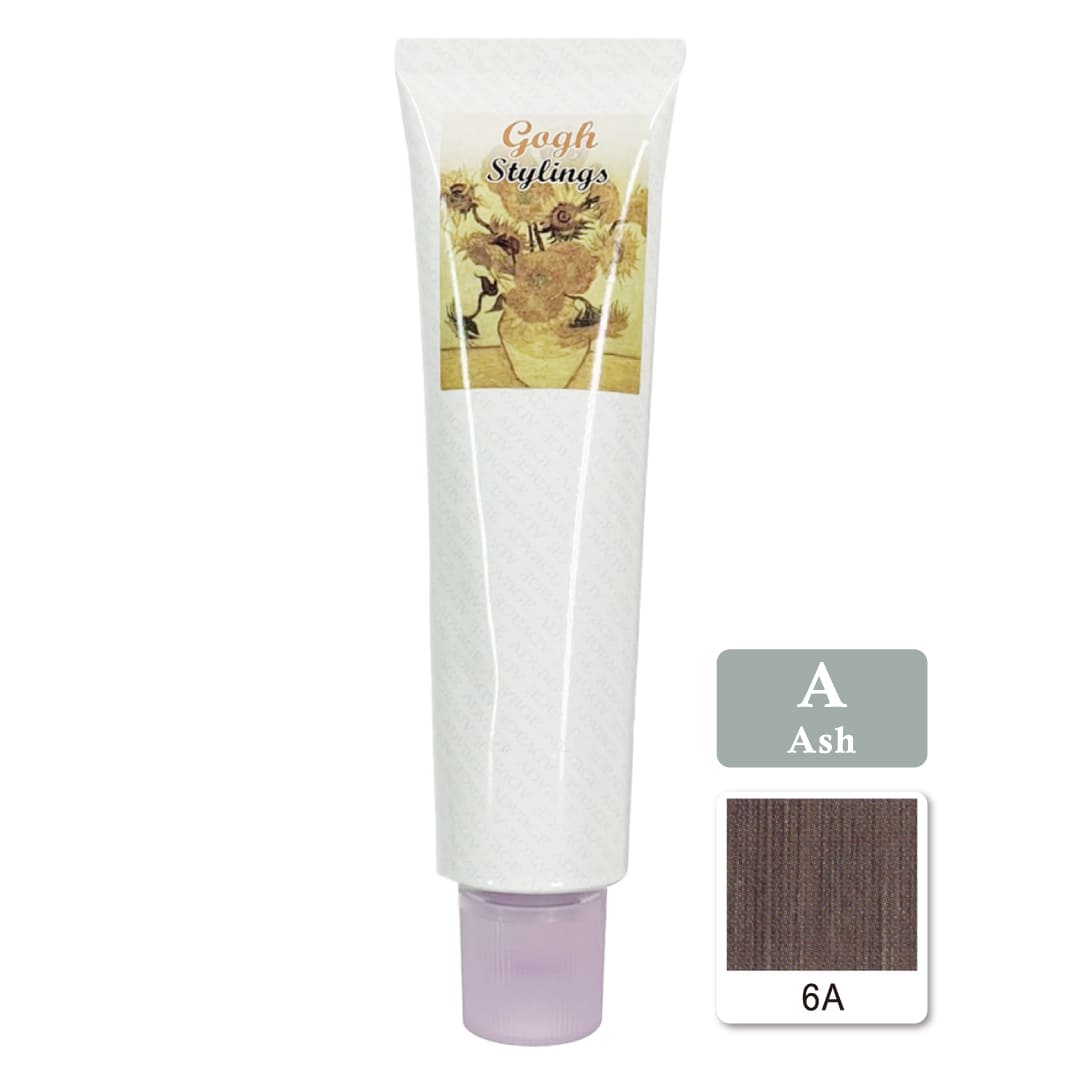 Hカラー剤 ゴッホカラー1剤80g 6A | マイポン